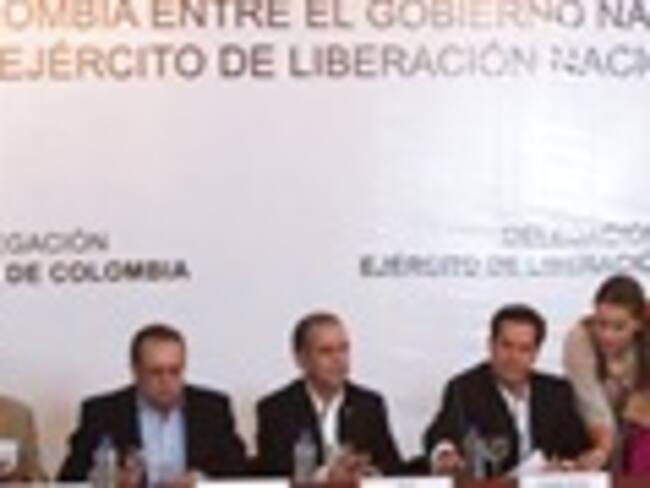 Gobierno colombiano y Eln. Foto: EFE.