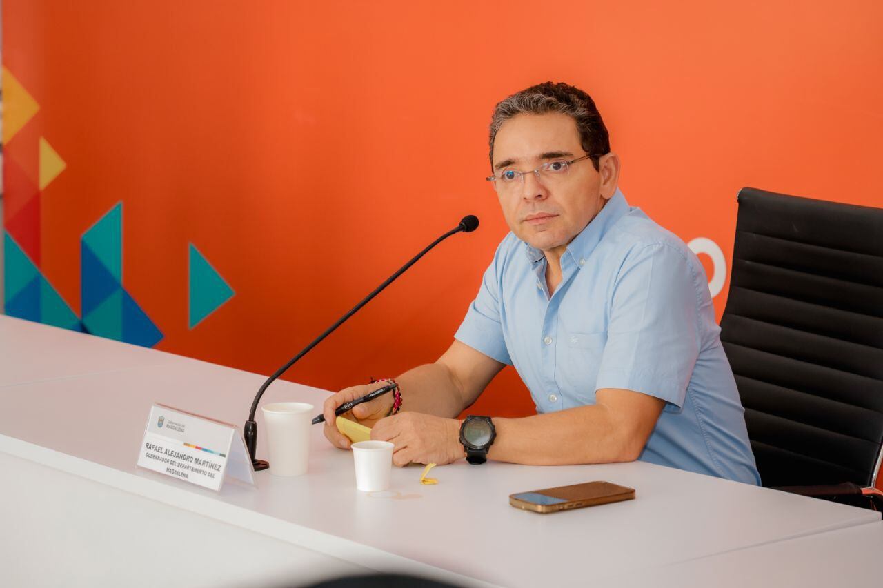 Rafael Martínez. Foto: Gobernación del Magdalena. 