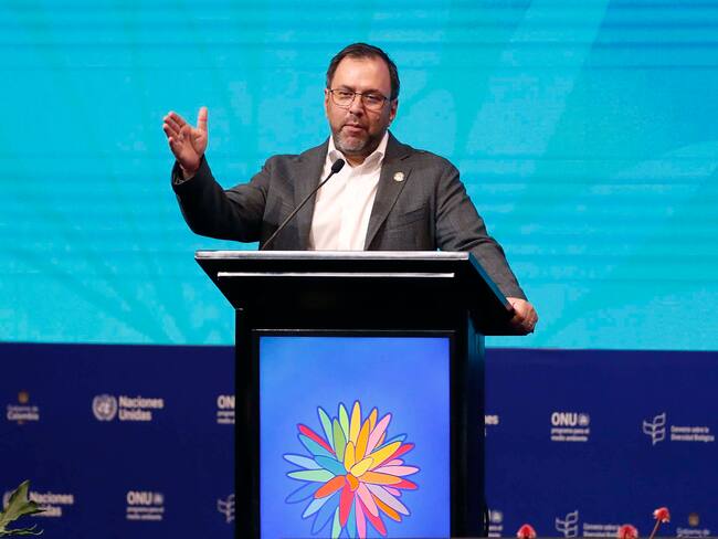 El canciller venezolano, Yvan Gil. FOTO: EFE/ Ernesto Guzmán Jr.