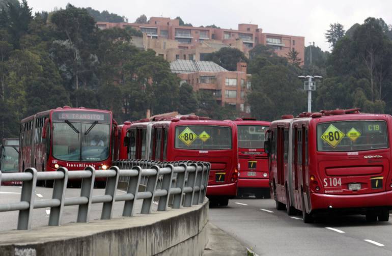 TransMilenio. Foto referencia Colprensa