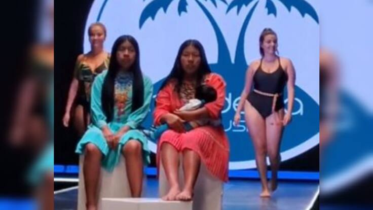 “Queríamos exaltarlas”: marca responde a polémica por mujeres indígenas en pasarela