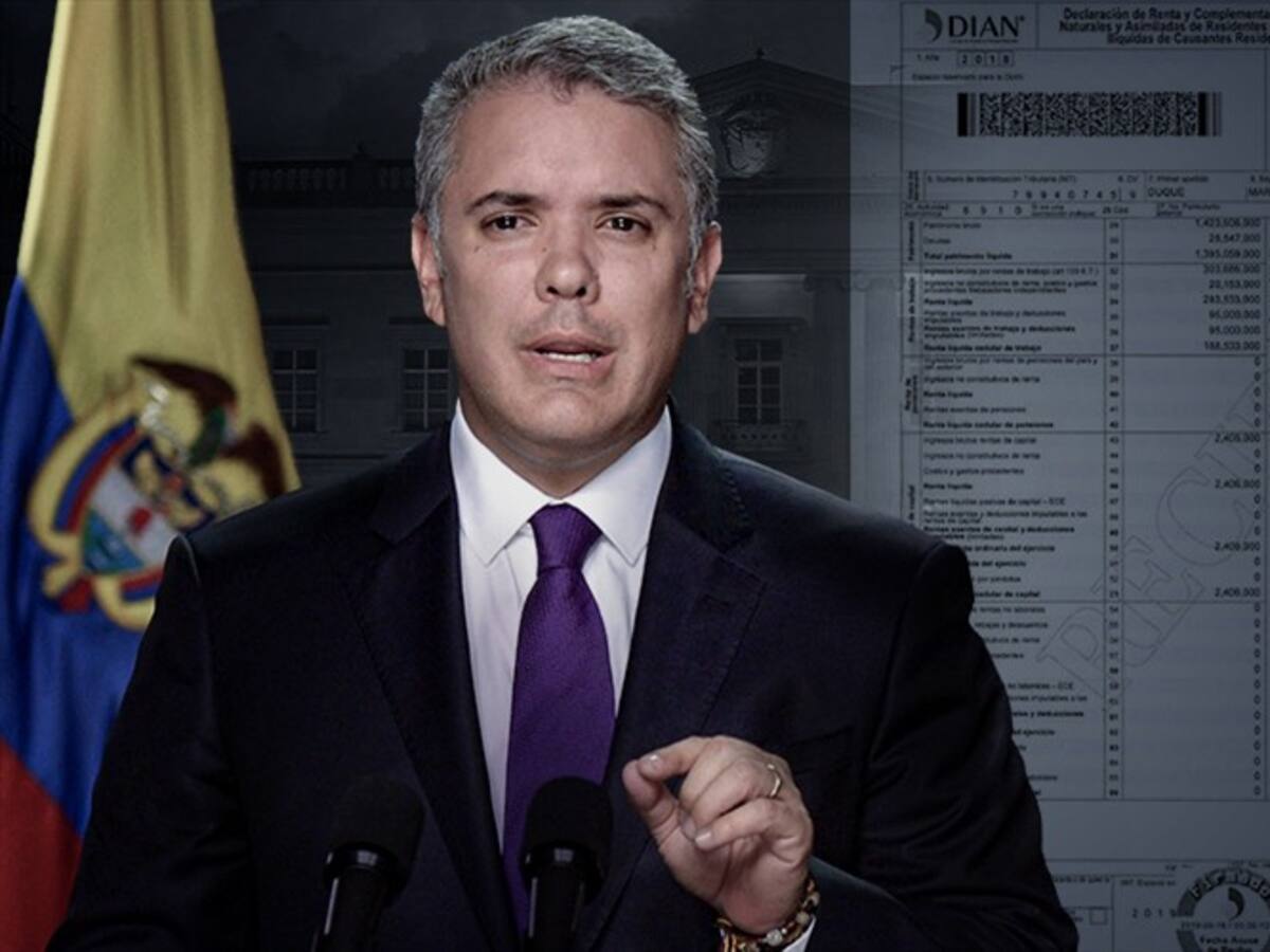 ¿El presidente Iván Duque no pagó impuesto de renta?