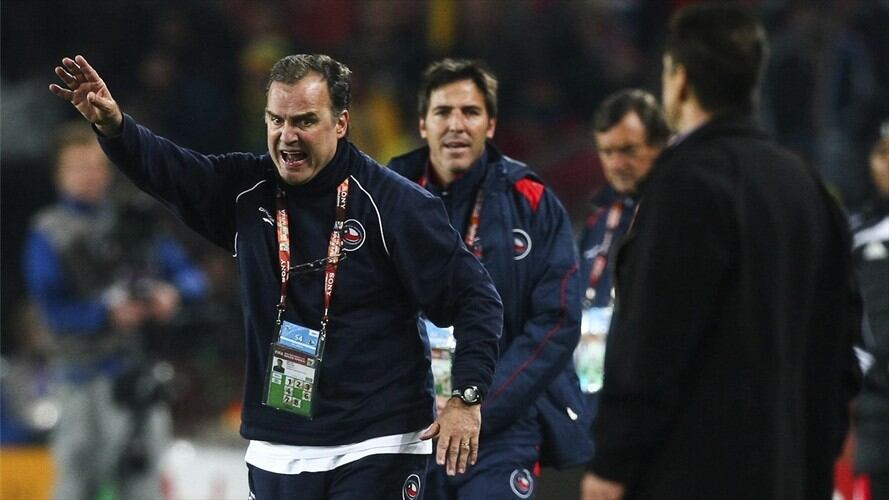 "El loco" Bielsa, el técnico que es la inspiración de Guardiola y Pochettino . Foto: Getty Images