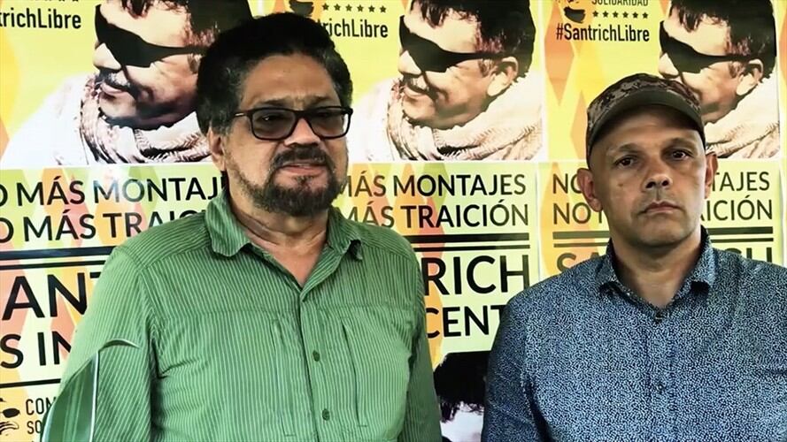 Líderes guerrilleros evadidos. . Foto: Colprensa