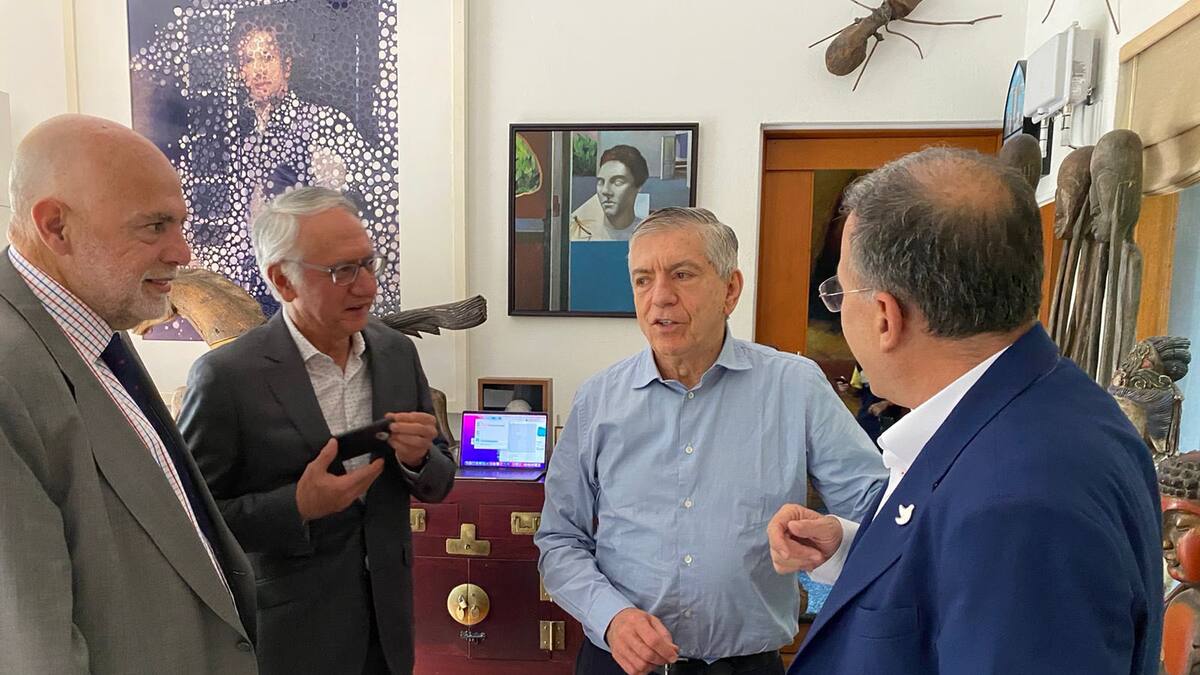 Roy Barreras visitó a César Gaviria: “habrá otra reunión con Gustavo Petro”
