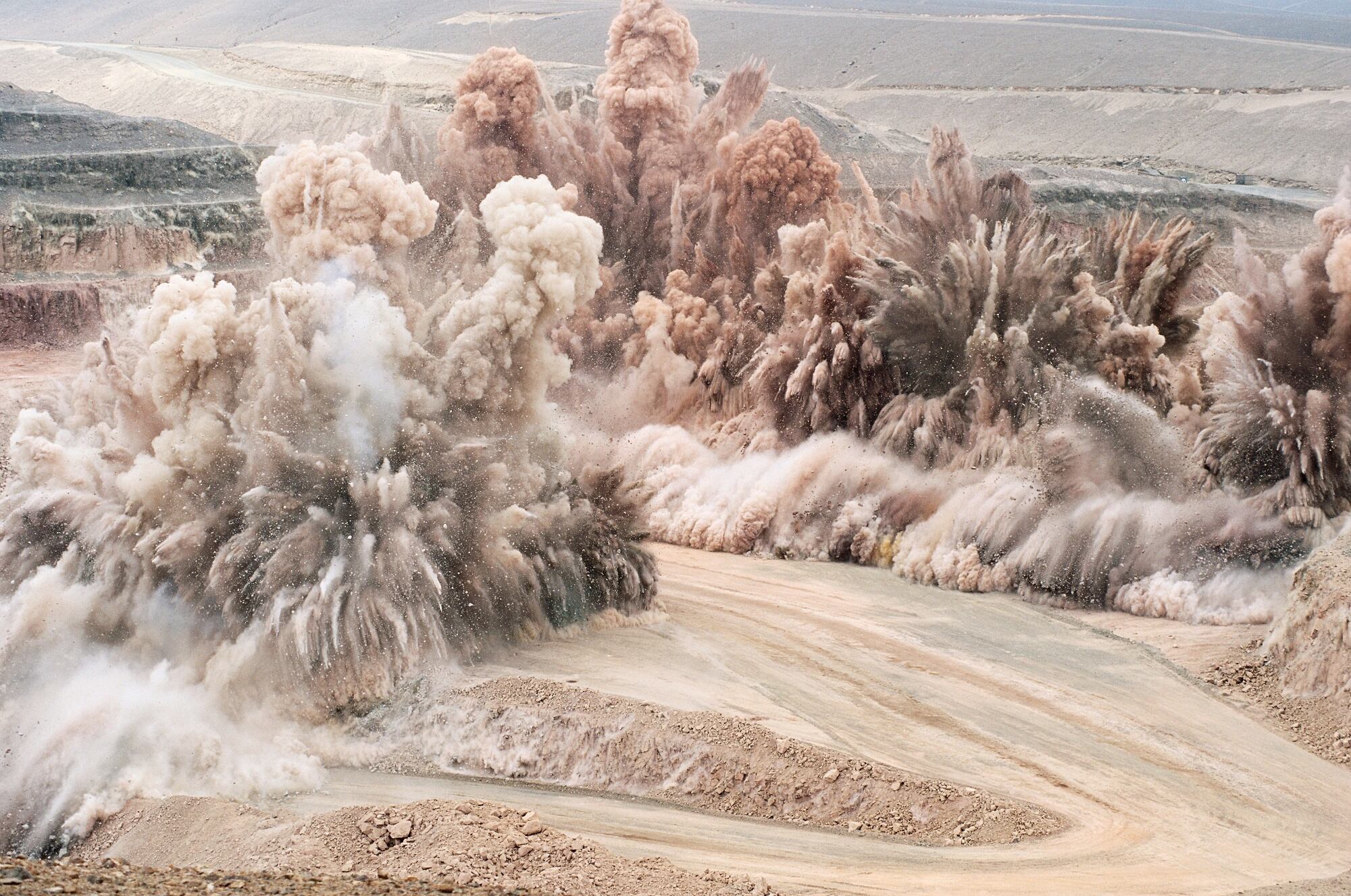 Imagen de referencia de una explosión