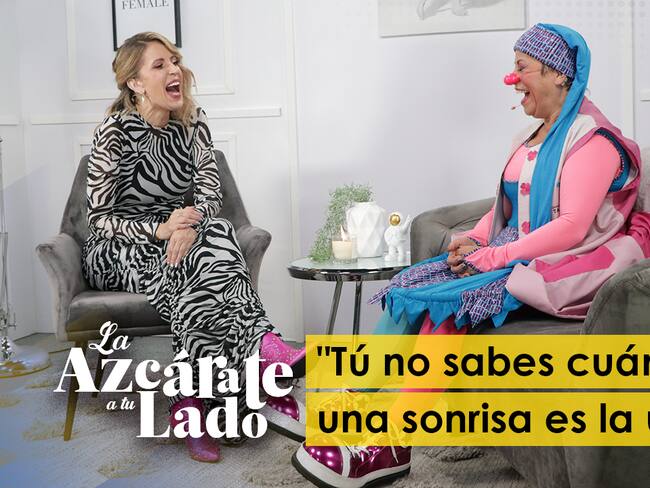 Alejandra Azcárate y Doctora Clown: la risa que sana