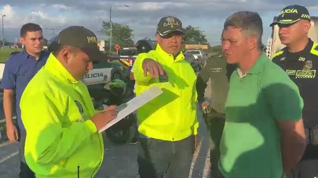 Video: así fue la captura de Harold Echeverry, presunto homicida de Michell González. Foto: Suministrada.