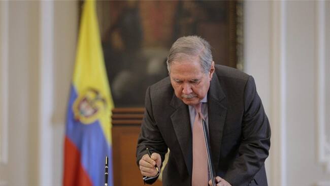 Guillermo Botero, ministro de Defensa. Foto: Colprensa