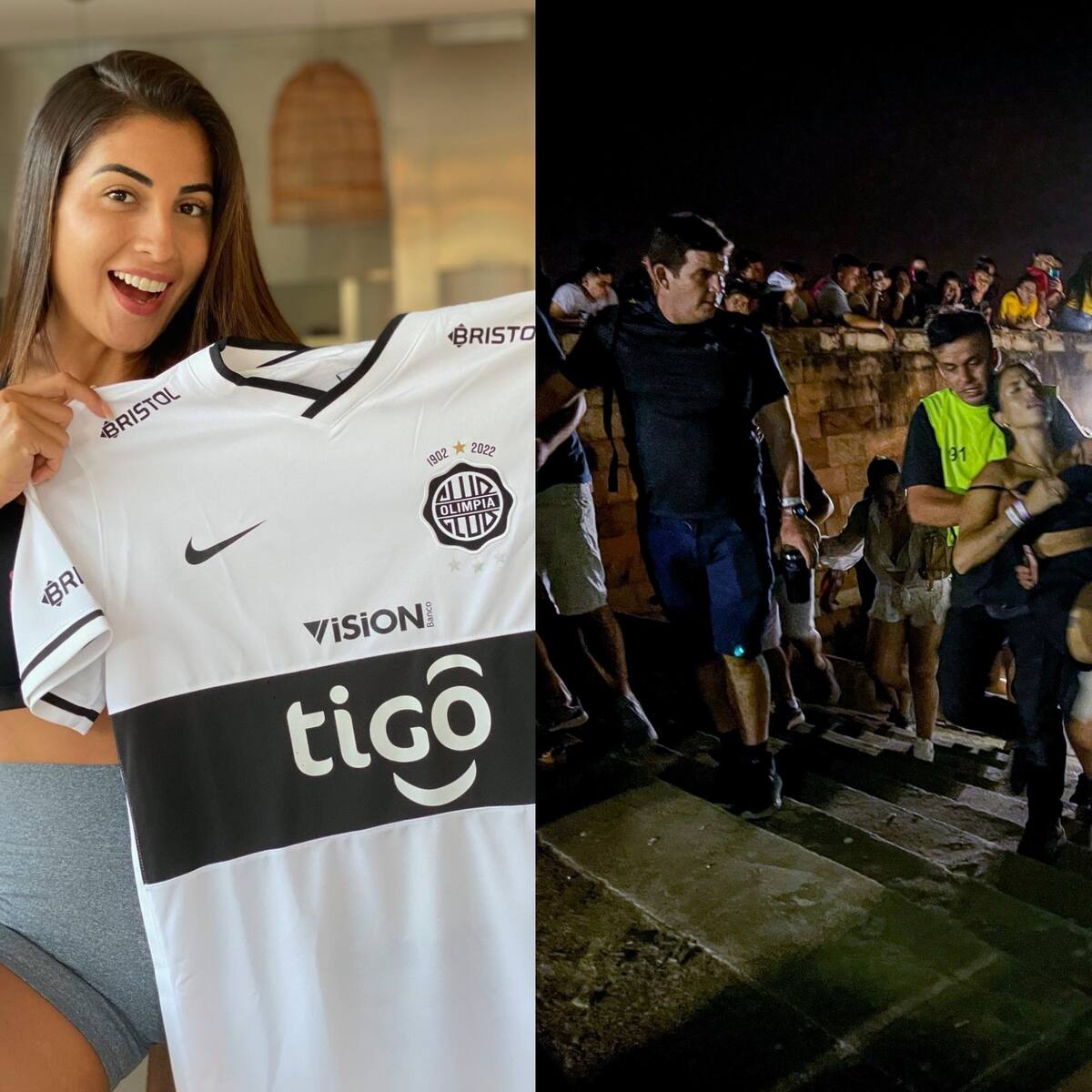 Modelo Cristina Vita murió tras tiroteo en Paraguay durante concierto del Binomio de Oro