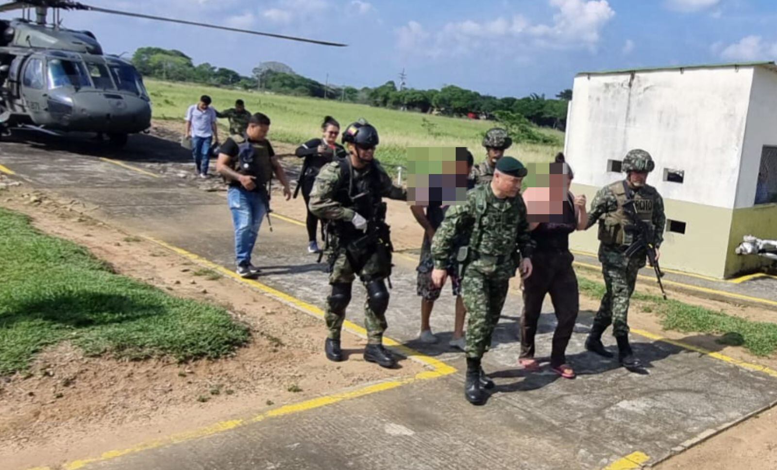 Rescarte secuestrados en Arauca. Foto: Suministrada
