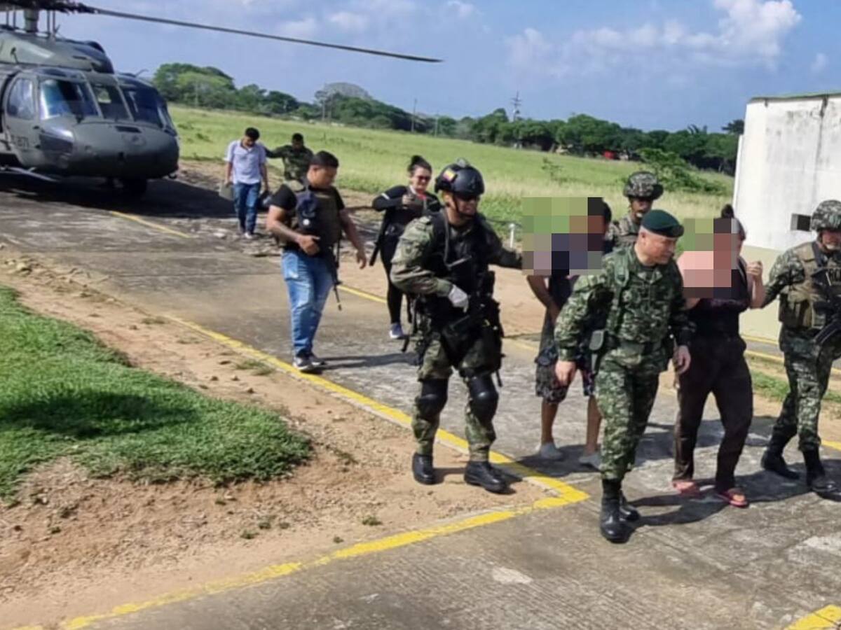 Ejército rescató a dos personas que estaban secuestradas por el ELN en Arauca