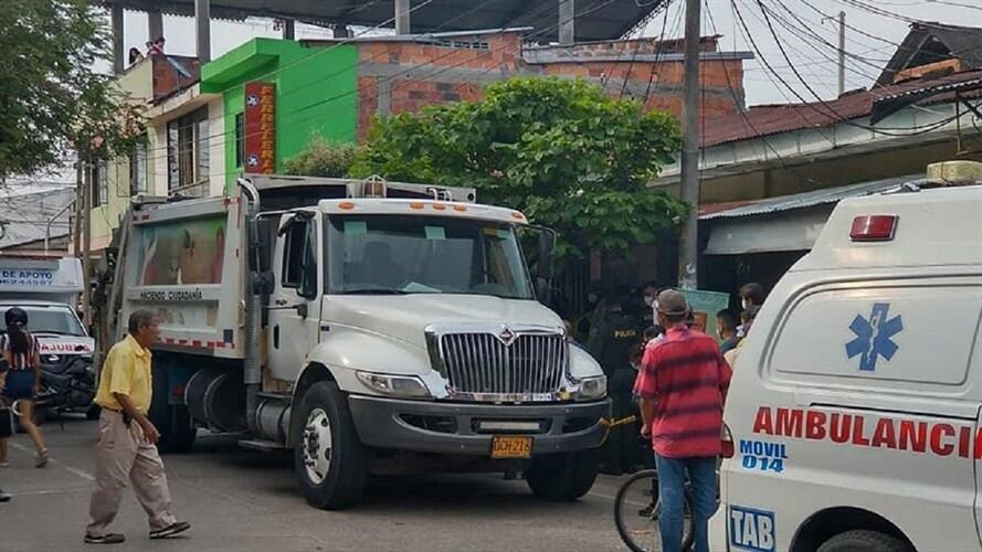 Falleció mujer en estado de gestación, en La Dorada, Caldas. Foto: José A. Palencia