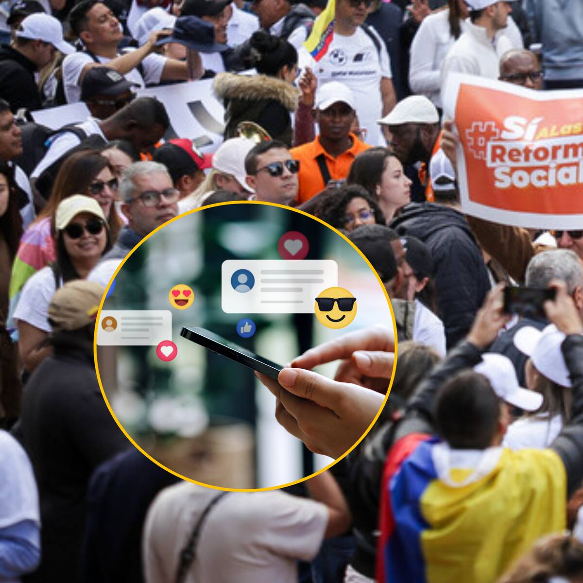 Análisis: así se movieron las redes sociales durante las manifestaciones convocadas por Petro