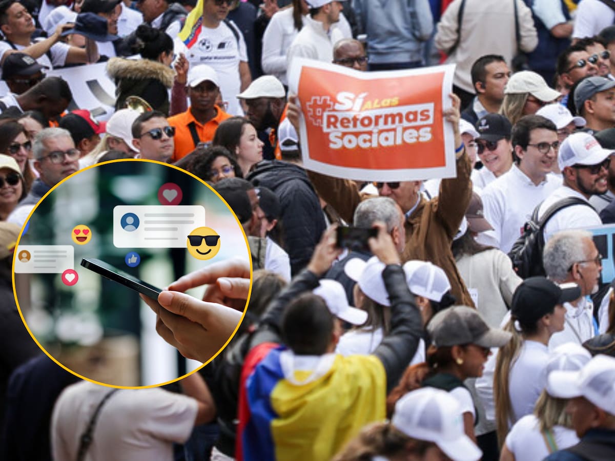 Análisis: así se movieron las redes sociales durante las manifestaciones convocadas por Petro