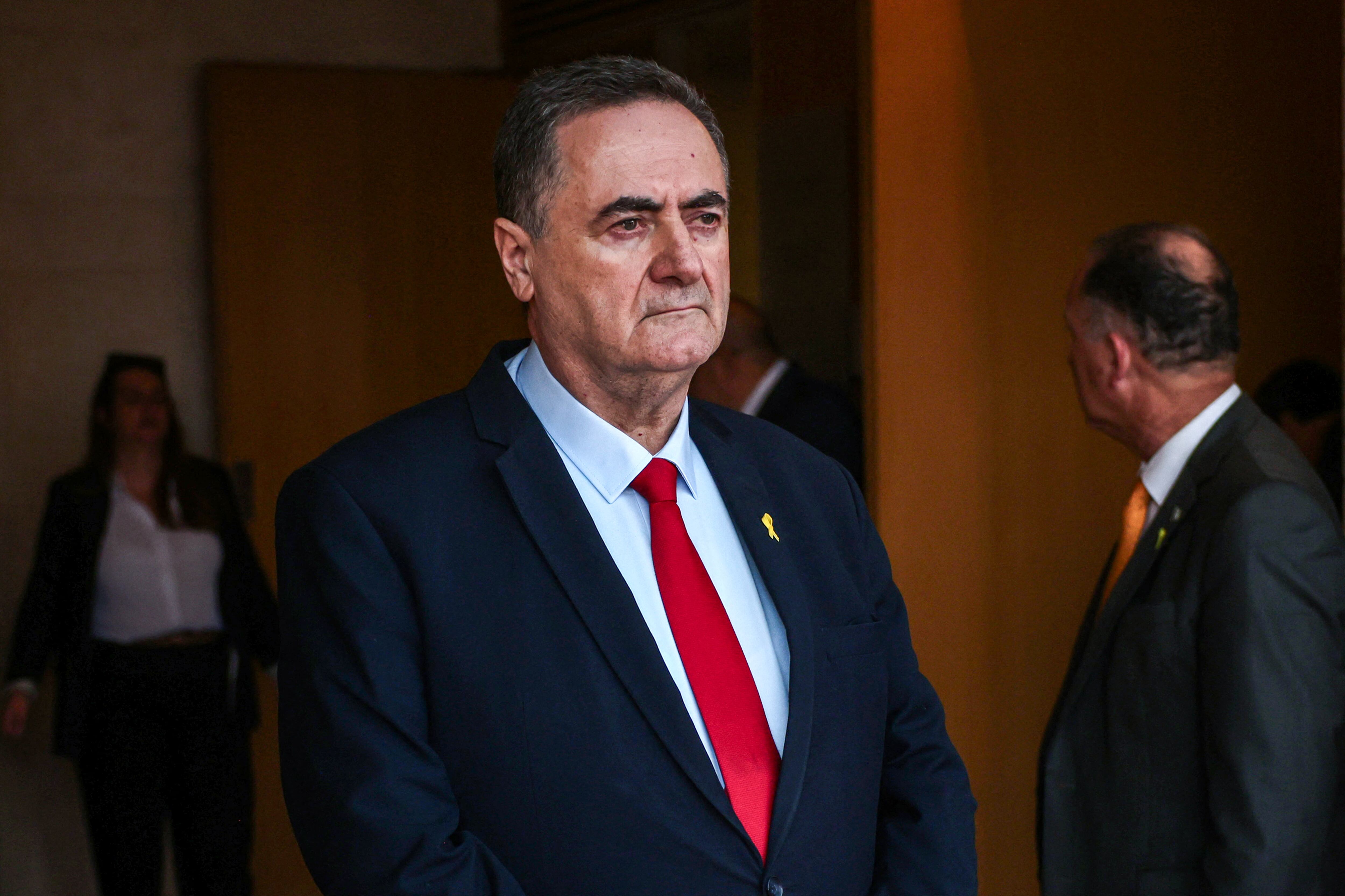 El ministro de Defensa israelí, Israel Katz, se pronunció sobre Irán. Foto: AHMED GHARABLI/AFP via Getty Images.