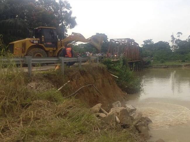 Se han activado las acciones de contingencia y se trabaja con los organismos de socorro para acompañar a las personas afectadas. Foto: Alcaldía de TIbú