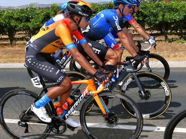 El objetivo es un Top 5 en el Tour Down Under: Santiago Buitrago, ciclista colombiano