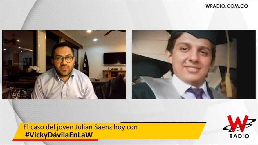 Médico de Julian Saenz. Foto: La WCon Vicky Dávila