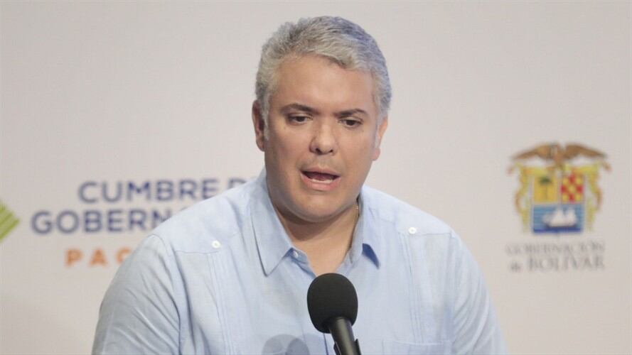 Iván Duque, presidente de Colombia. Foto: Colprensa - Sergio Acero