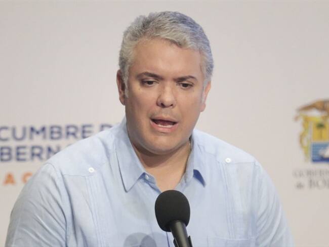 Iván Duque, presidente de Colombia. Foto: Colprensa - Sergio Acero
