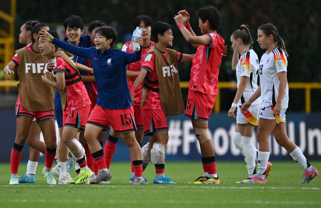 Corea del sur vs. Alemania. Foto: Getty Images.
