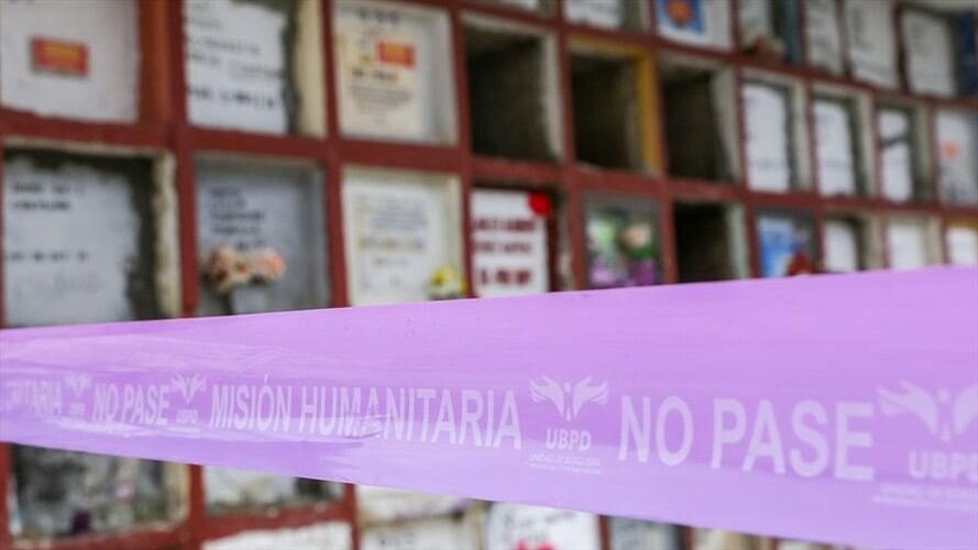 JEP cita audiencia relacionada con posibles restos de desaparecidos en Sucre / imagen de referencia. Foto: Colprensa