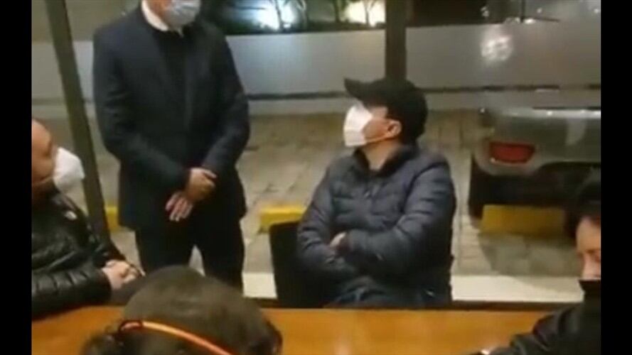 El exsenador Richard Aguilar fue trasladado al Batallón de Artillería número 13 en Bogotá. Foto: Proporcionada por Laura Palomino