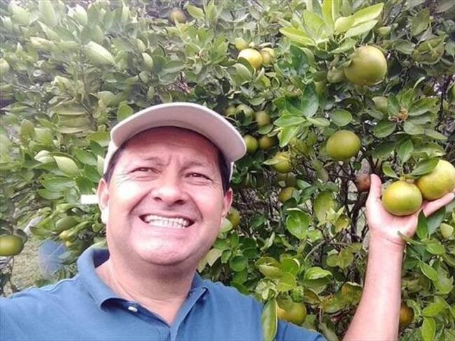 Enrique Muñoz, comerciante secuestrado y asesinado . Foto: Cortesía Sucesos Cauca