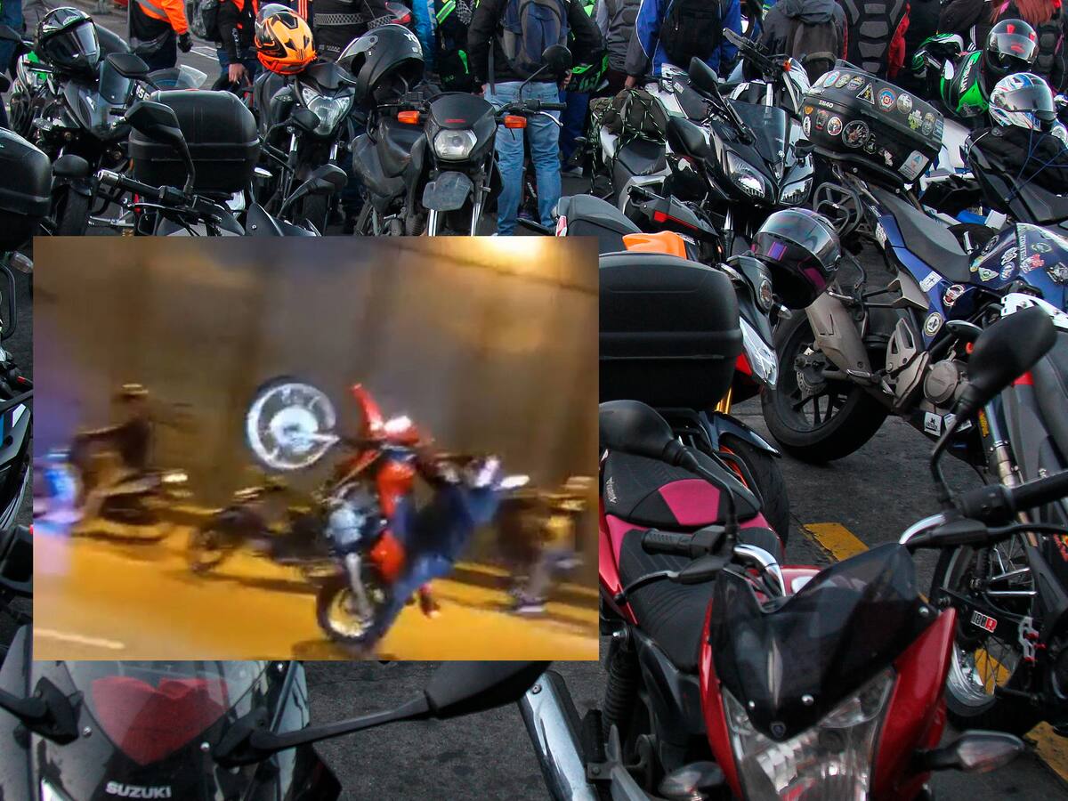 Buscan a motociclistas que se tomaron hundimiento en Cali