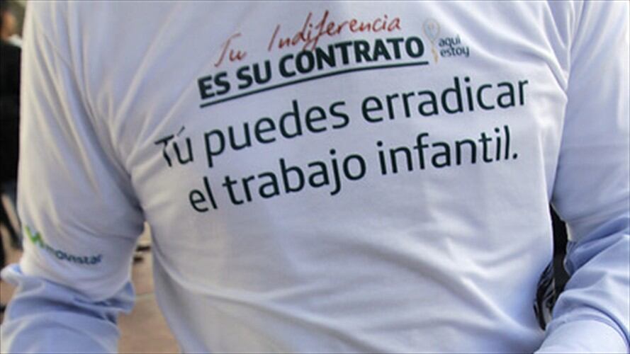 Se sigue trabajando en busca de erradicar el trabajo infantil en Colombia en el 2030. Foto: Colprensa