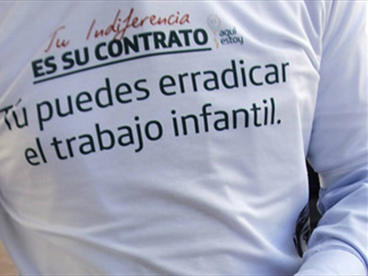 Se sigue trabajando en busca de erradicar el trabajo infantil en Colombia en el 2030