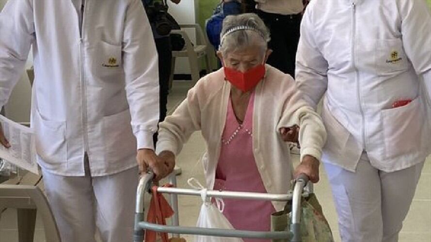 Vacuna del covid -19 . Foto:Alcaldía de Bucaramanga,