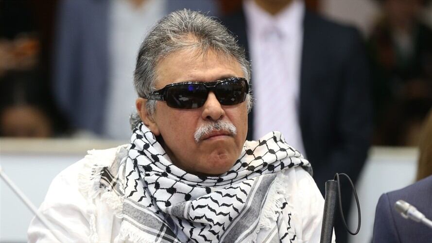 Abdiel Hernández Solarte, hermano de Santrich, confirmó la muerte de su padre a través de sus redes sociales. Foto: Colprensa