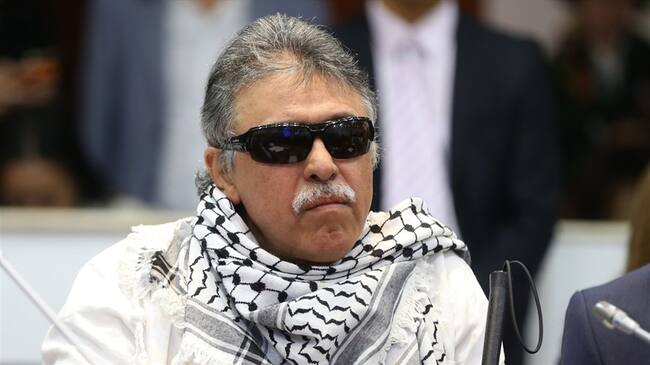 Abdiel Hernández Solarte, hermano de Santrich, confirmó la muerte de su padre a través de sus redes sociales. Foto: Colprensa