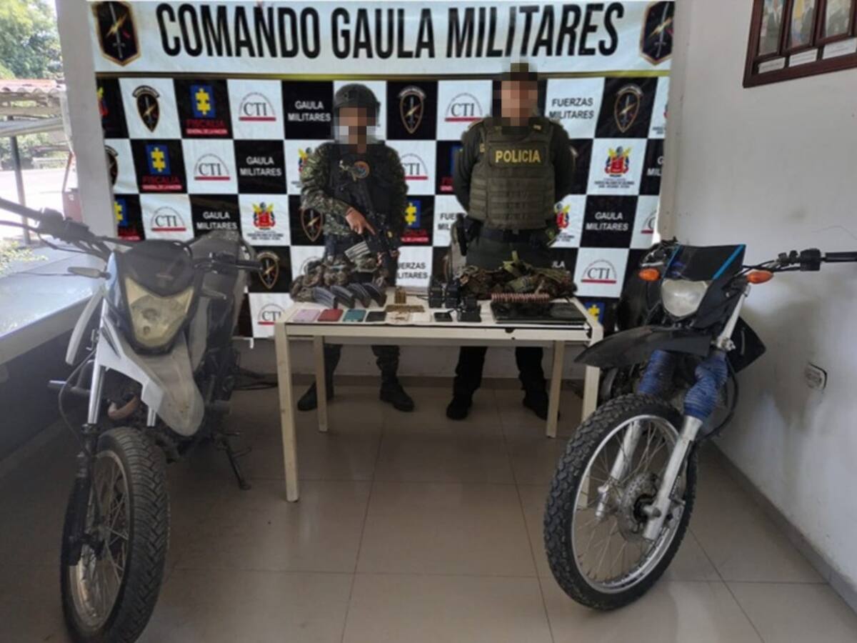 Incautado material de guerra perteneciente al Clan del Golfo en la Zona Bananera, Magdalena