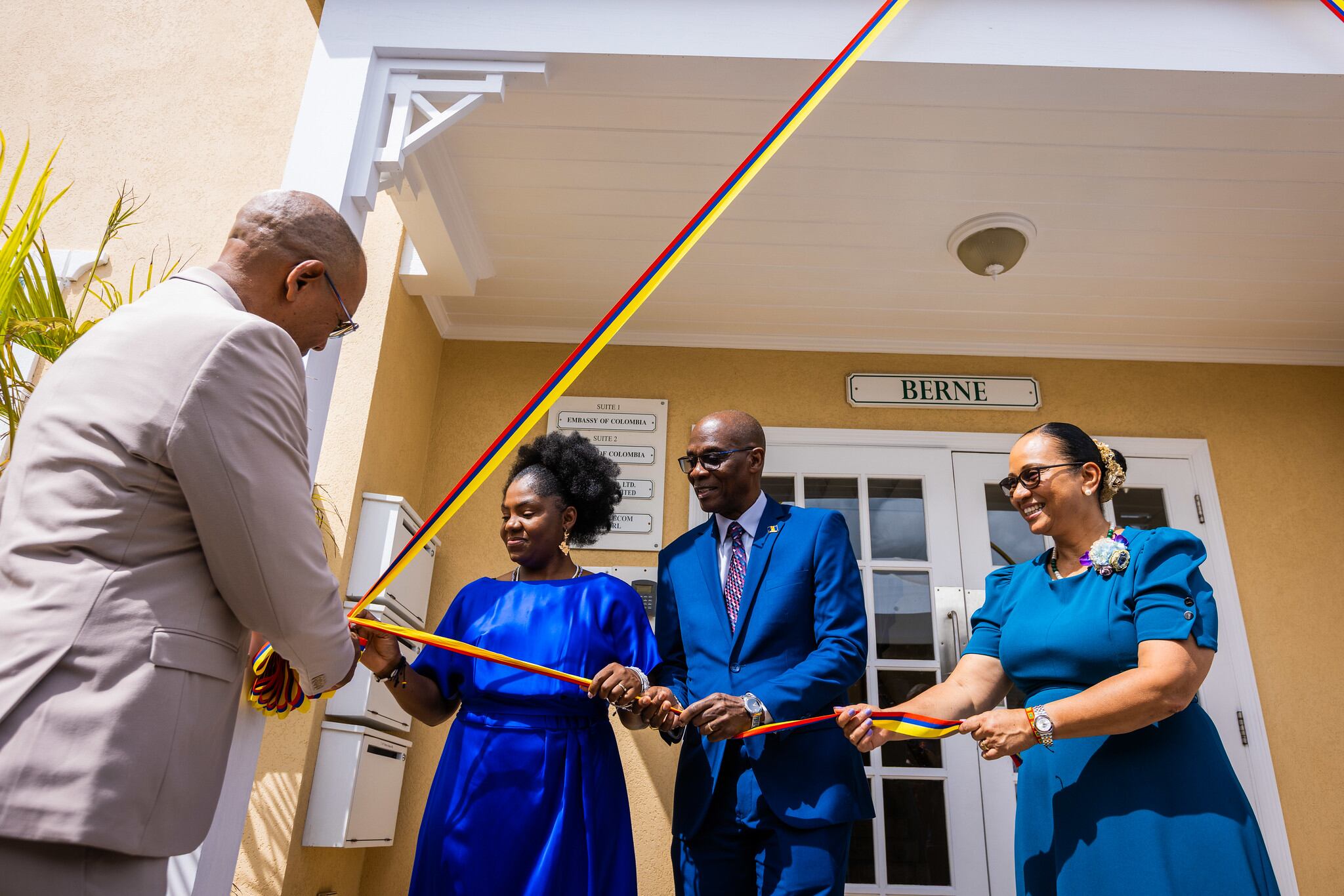 Colombia reabre su embajada en Barbados con miras a fortalecer la relación bilateral. Foto: Cancillería.