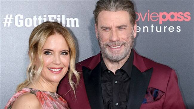 John Travolta recurre a su jet privado para 'sorprender' a su esposa Kelly Preston. Foto: Getty Images