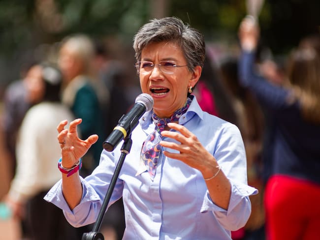 Alcaldesa de Bogotá, Claudia López. Foto: Colprensa