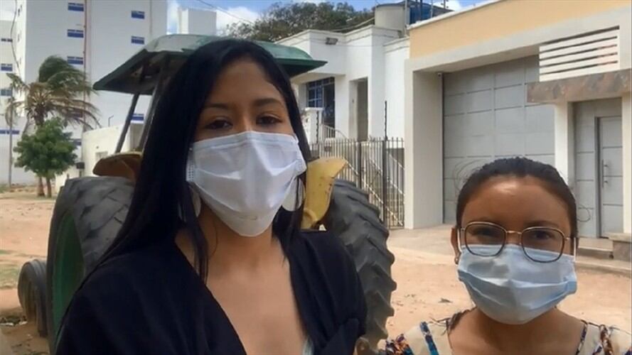 “un colectivo que está en un proyecto para ser fundación, dice Lorena González, fundadora de Ei’nna Aku’aipa, a W Radio en esta cobertura por todo el país de Claro 4G. Foto:
