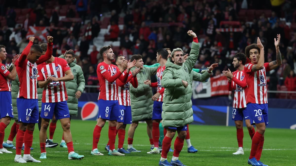 Atlético de Madrid goleó 6-0 al Celtic de Escocia y se acerca a octavos de Champions