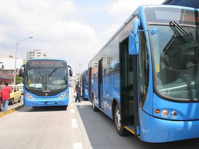 Hay mucha inseguridad, casi nunca hay vigilancia: usuaria del MIO. Foto: Colprensa