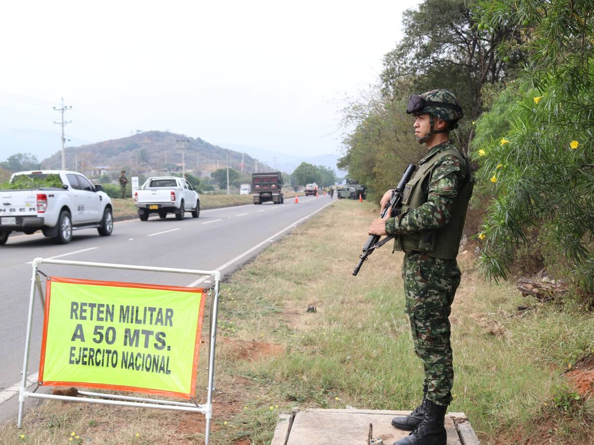 Ejército tendrá 22 puestos de control durante Semana Santa en Norte de Santander