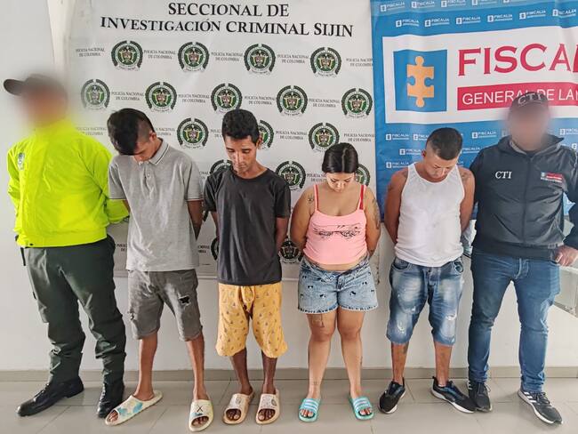 Desarticulan grupo criminal señalado de cometer varios homicidios en zona de frontera. Foto: Mecuc.