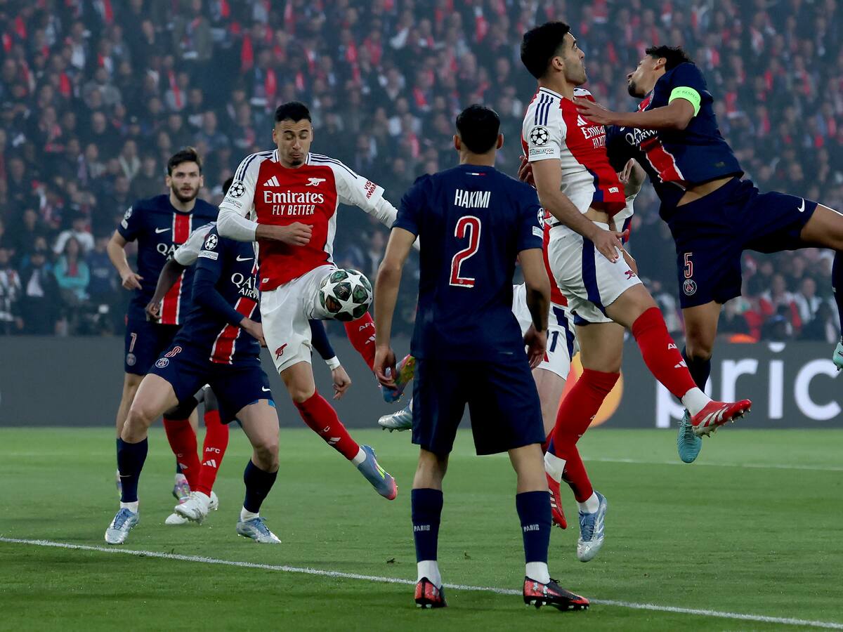 PSG vs. Arsenal con Peláez y De Francisco: reviva el minuto a minuto de semis de Champions