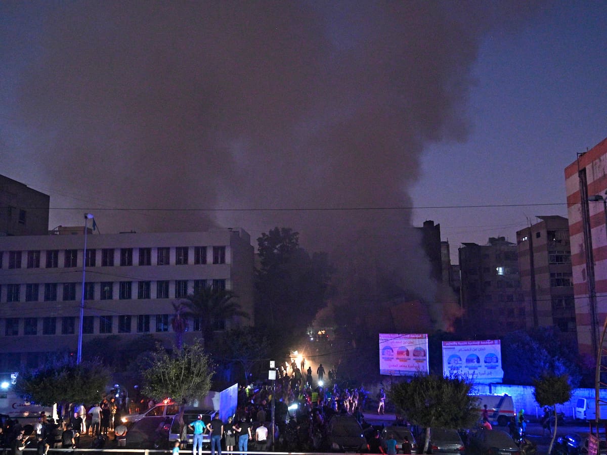 Bombardeos israelíes al sur de Beirut dejaron al menos un muerto y 50 heridos