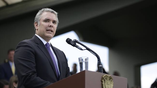 El presidente Iván Duque expresó que la cooperación de la ciudadanía y la fuerza pública se dará a través de las Redes de Participación Cívica. Foto: Colprensa