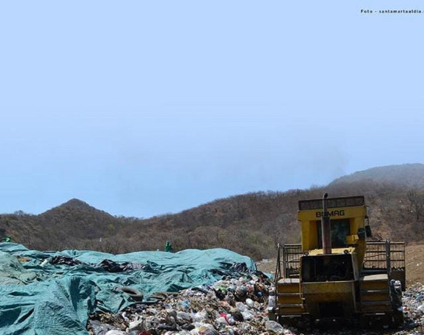 Relleno sanitario Loma Grande, Montería (referencia). Foto: cortesía Procuraduría.