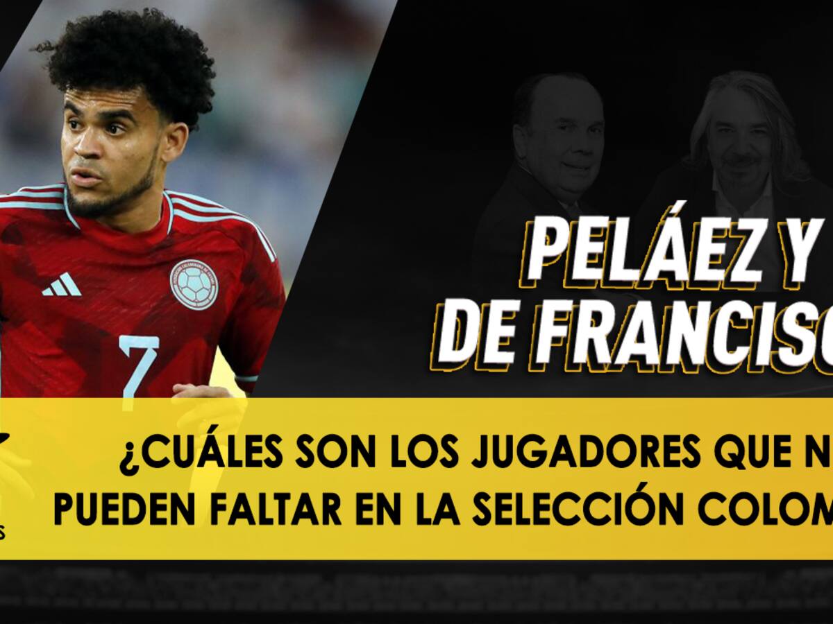 Escuche aquí el audio completo de Peláez y De Francisco de este 15 de agosto