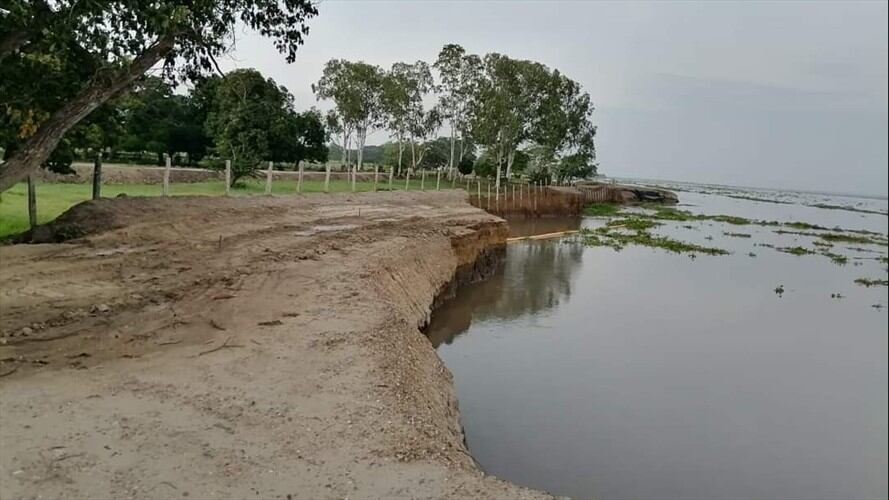 Gobierno nacional entrega plan maestro para frenar erosión fluvial en el Magdalena. Foto: Alcaldía de Salamina